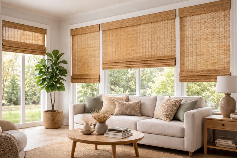 Natural Woven Wood Shades