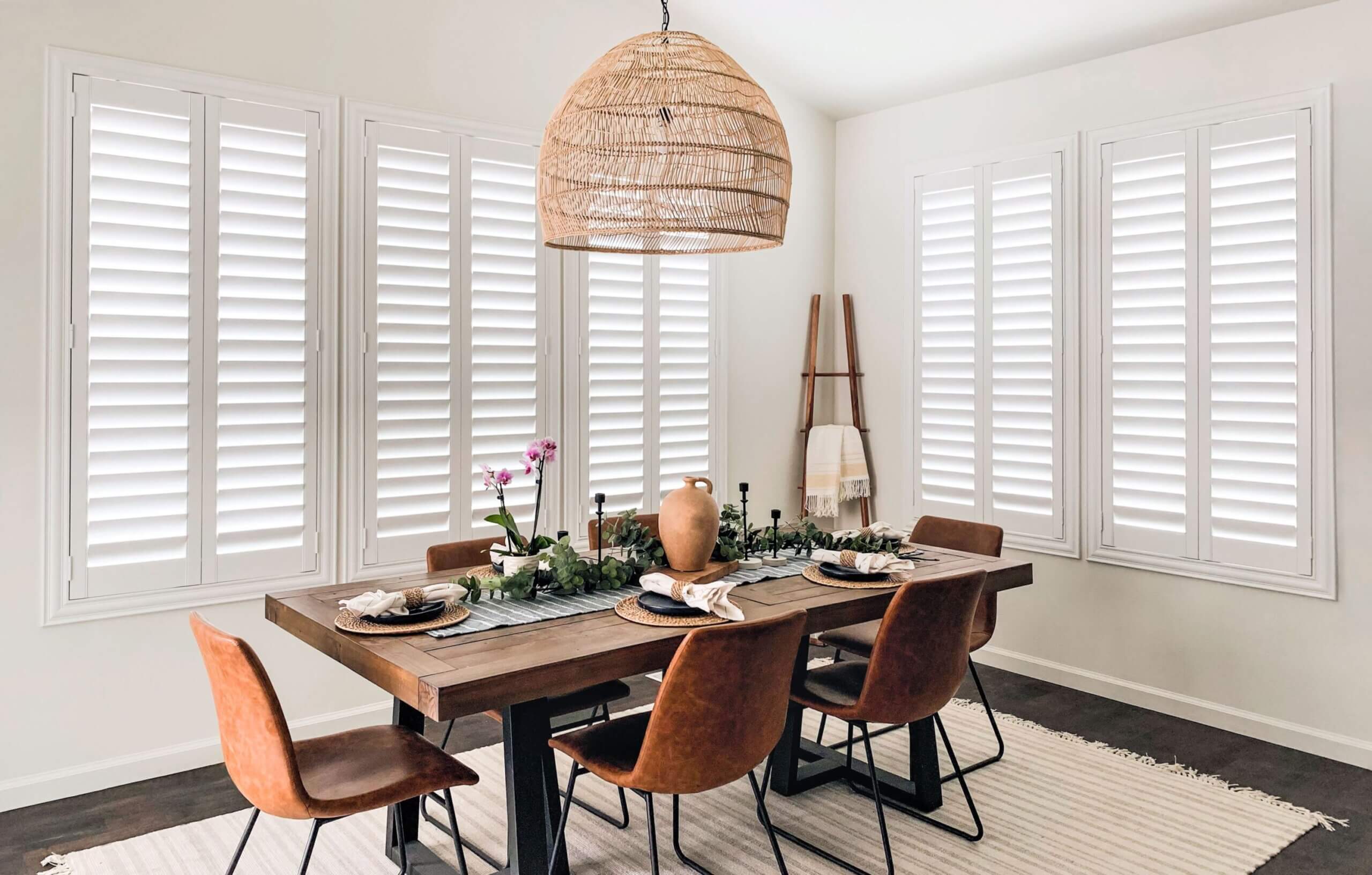 Hardwood & Polycarbonate Shutters
