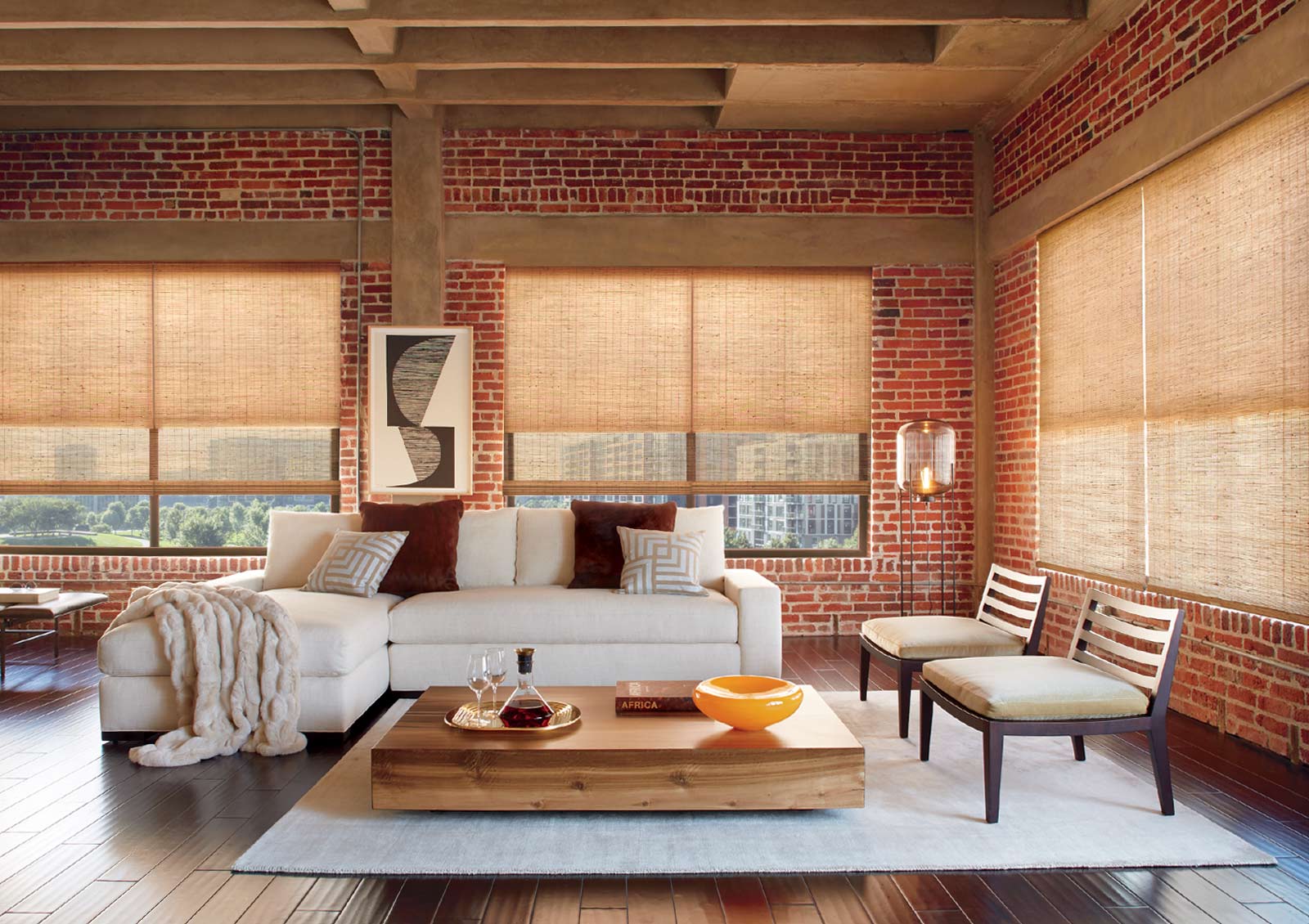 Natural Woven Wood Shades in Pensacola FL