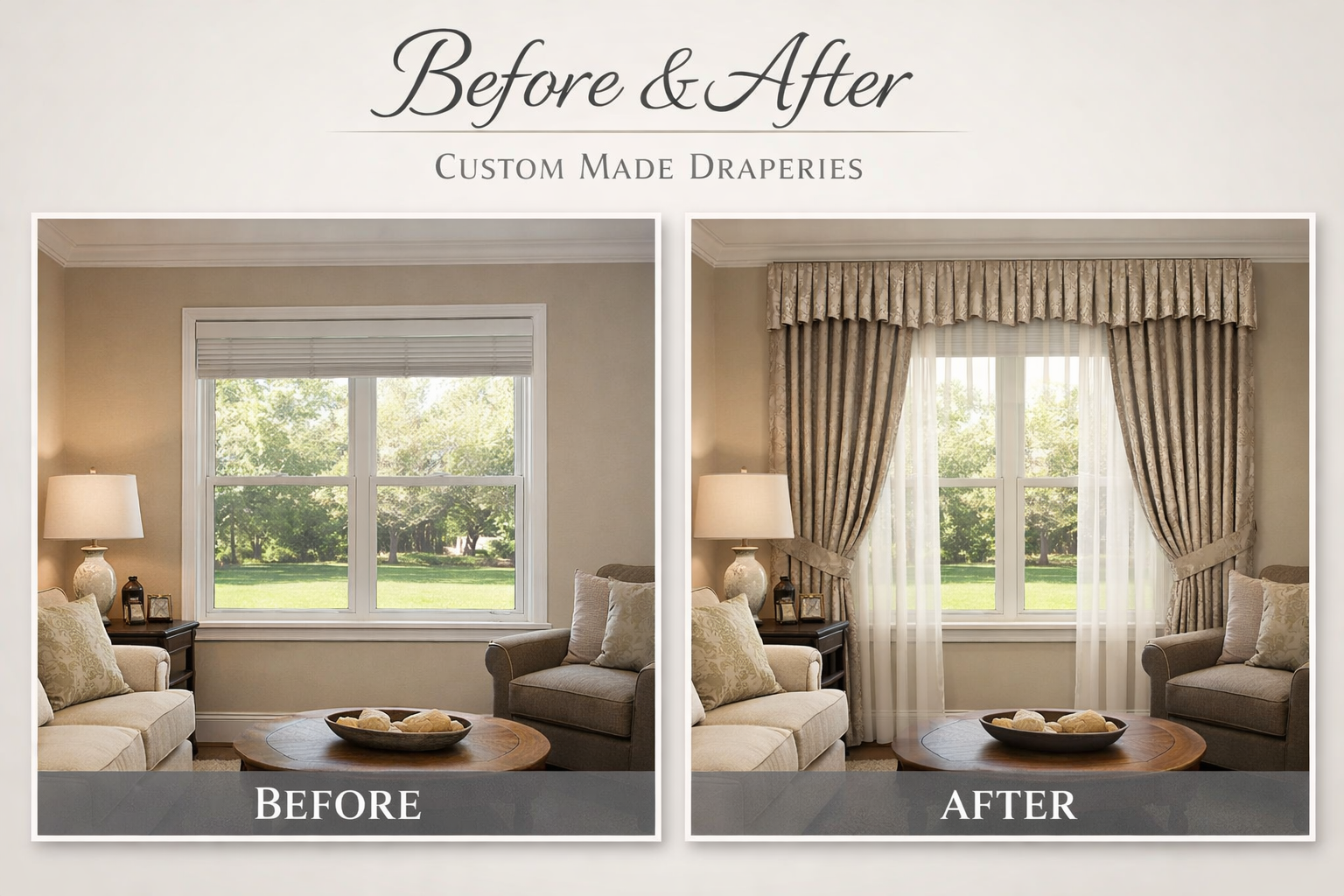 Custom Made Draperies