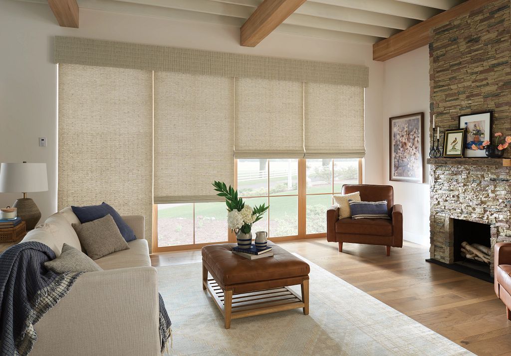 Natural Woven Wood Shade