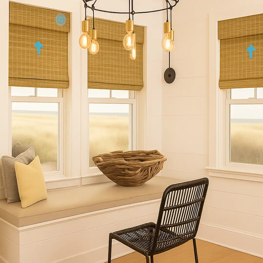Natural Woven Wood Shade
