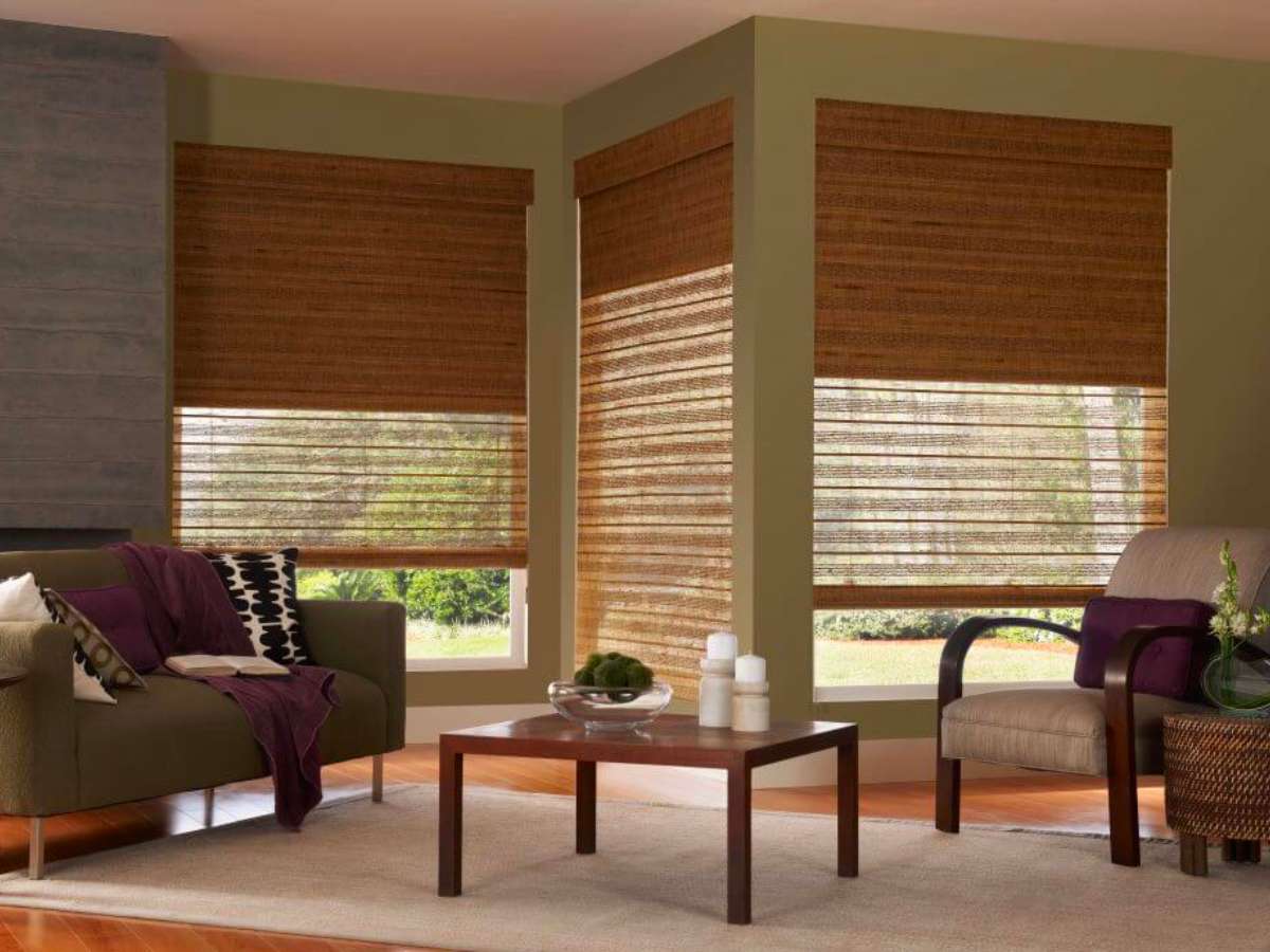 Natural Woven Wood Shade